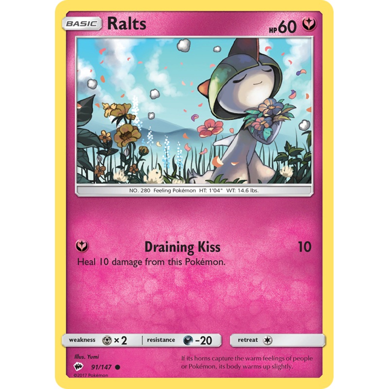 Ralts (91/147) [Sun & Moon: Burning Shadows]
