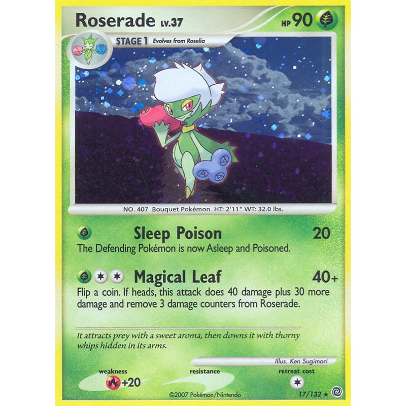 Roserade (17/132) [Diamond & Pearl: Secret Wonders]