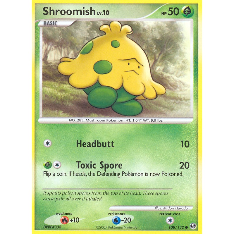 Shroomish (108/132) [Diamond & Pearl: Secret Wonders]