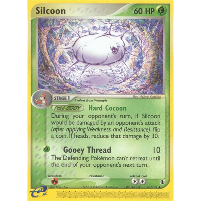 Silcoon (43/109) [EX: Ruby & Sapphire]
