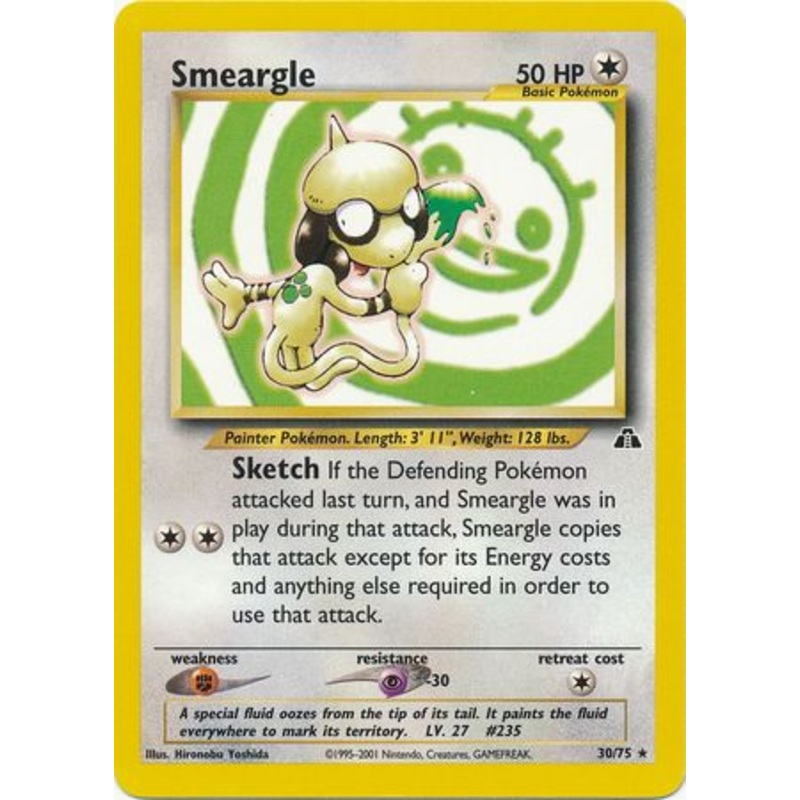 Smeargle (30/75) [Neo Discovery Unlimited]