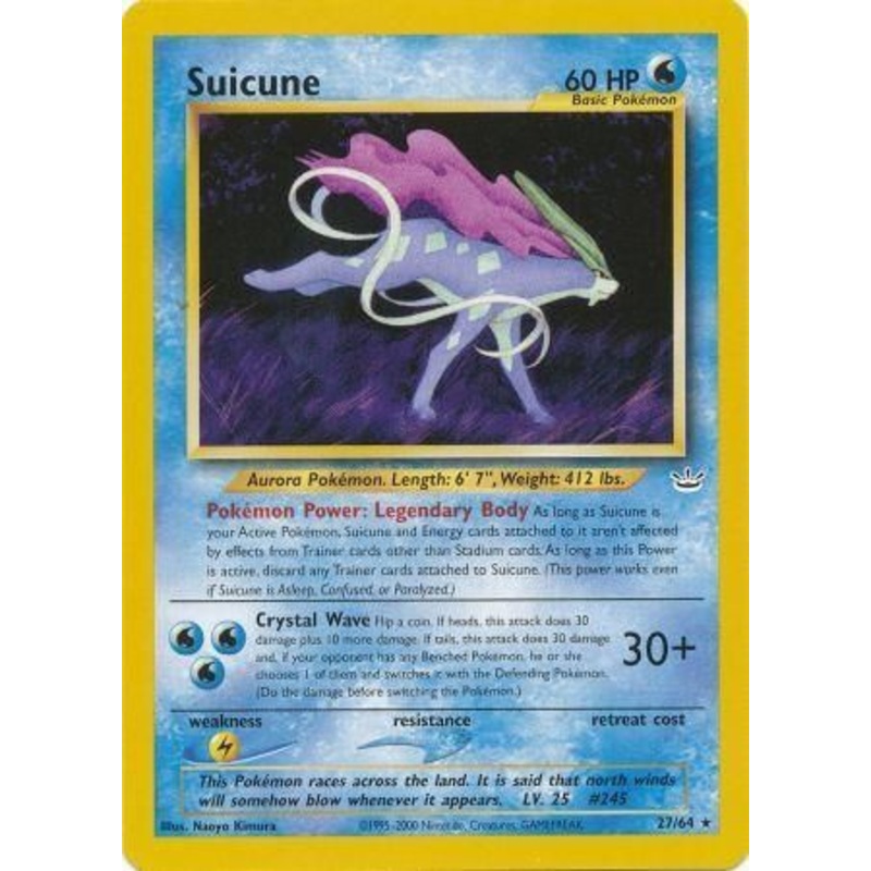 Suicune (27/64) [Neo Revelation Unlimited]