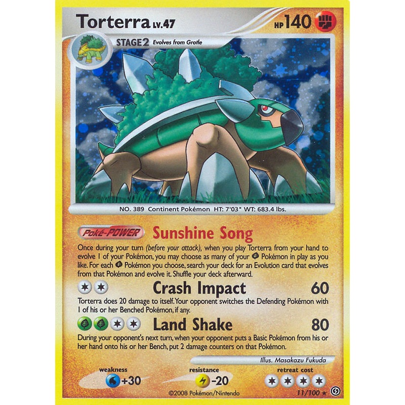 Torterra (11/100) [Diamond & Pearl: Stormfront]