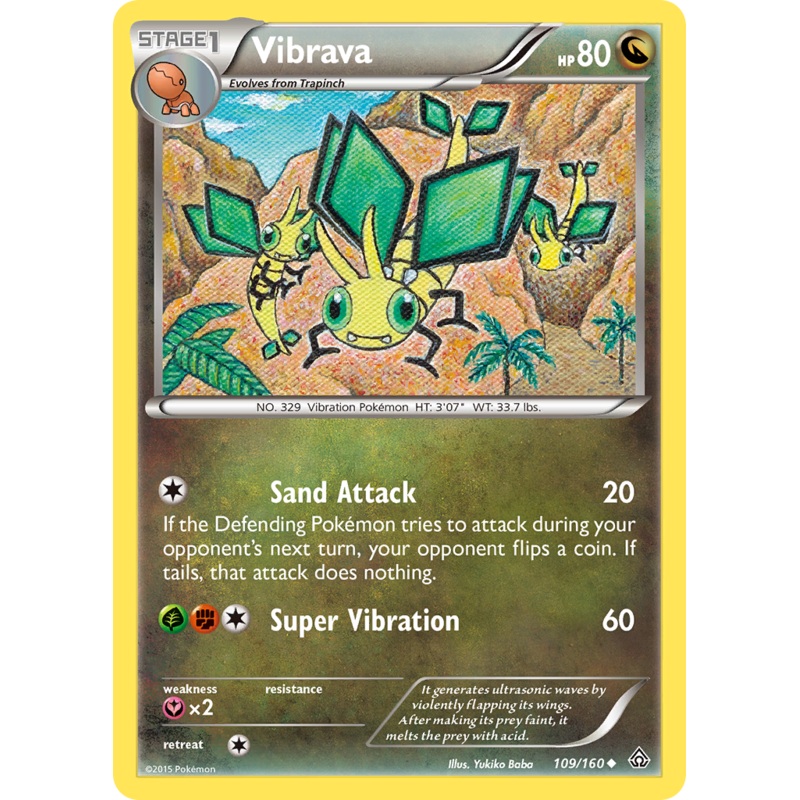 Vibrava (109/160) [XY: Primal Clash]