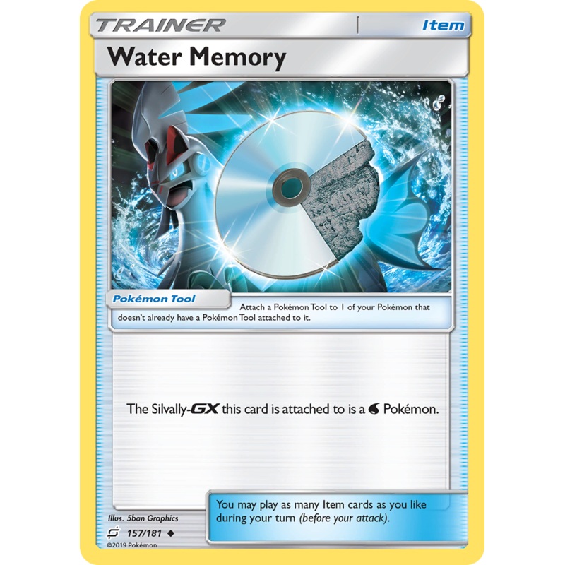 Water Memory (157/181) [Sun & Moon: Team Up]