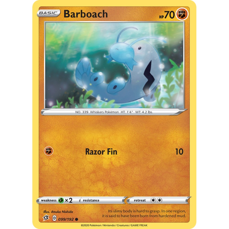 Barboach (099/192) [Sword & Shield: Rebel Clash]