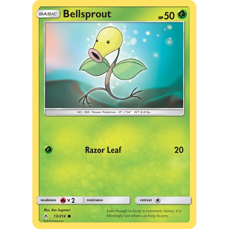 Bellsprout (13/214) [Sun & Moon: Unbroken Bonds]