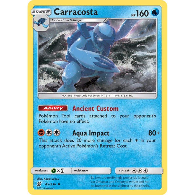 Carracosta (45/236) [Sun & Moon: Unified Minds]