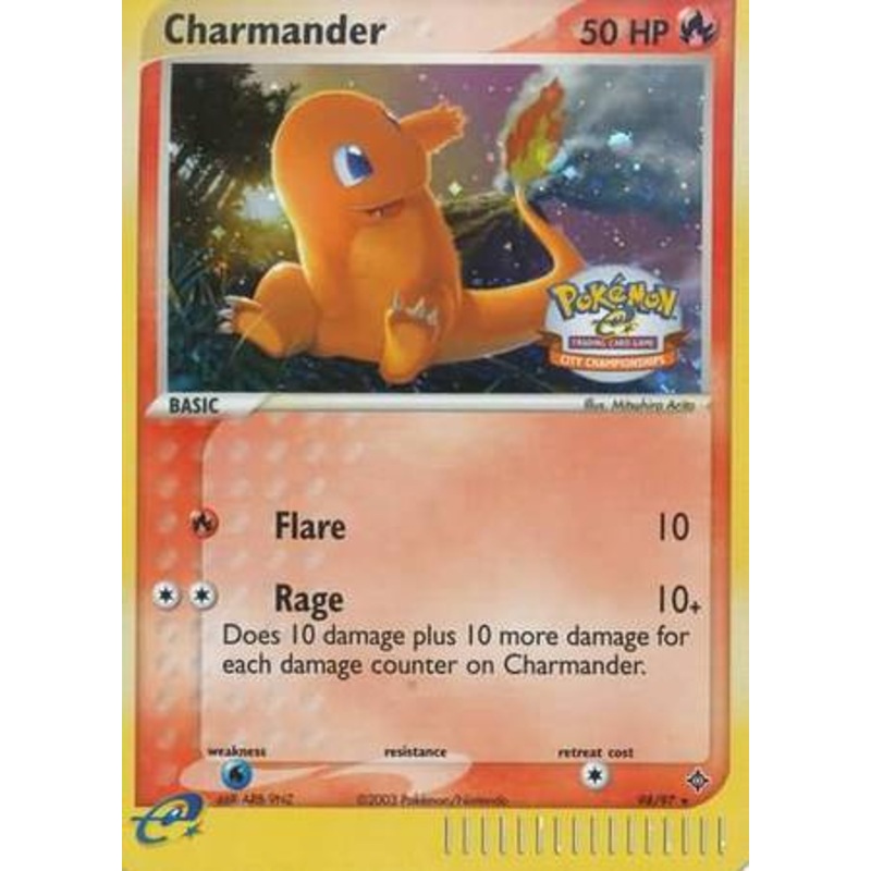 Charmander (98/97) (City Championship Promo) [EX: Dragon]