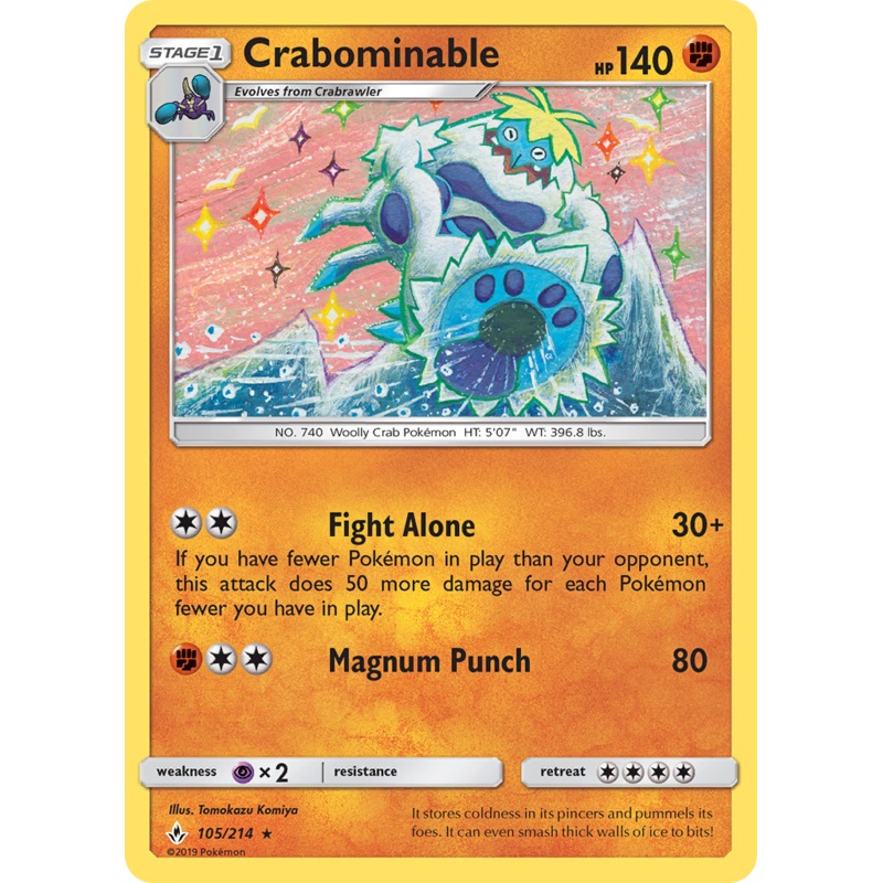 Crabominable (105/214) [Sun & Moon: Unbroken Bonds]