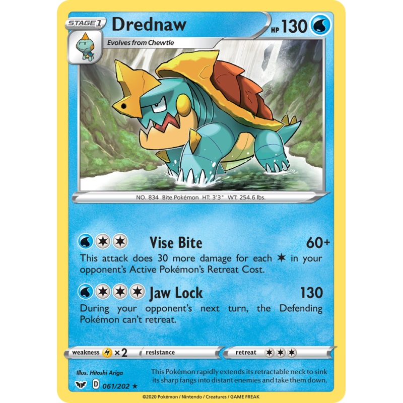 Drednaw (061/202) [Sword & Shield: Base Set]