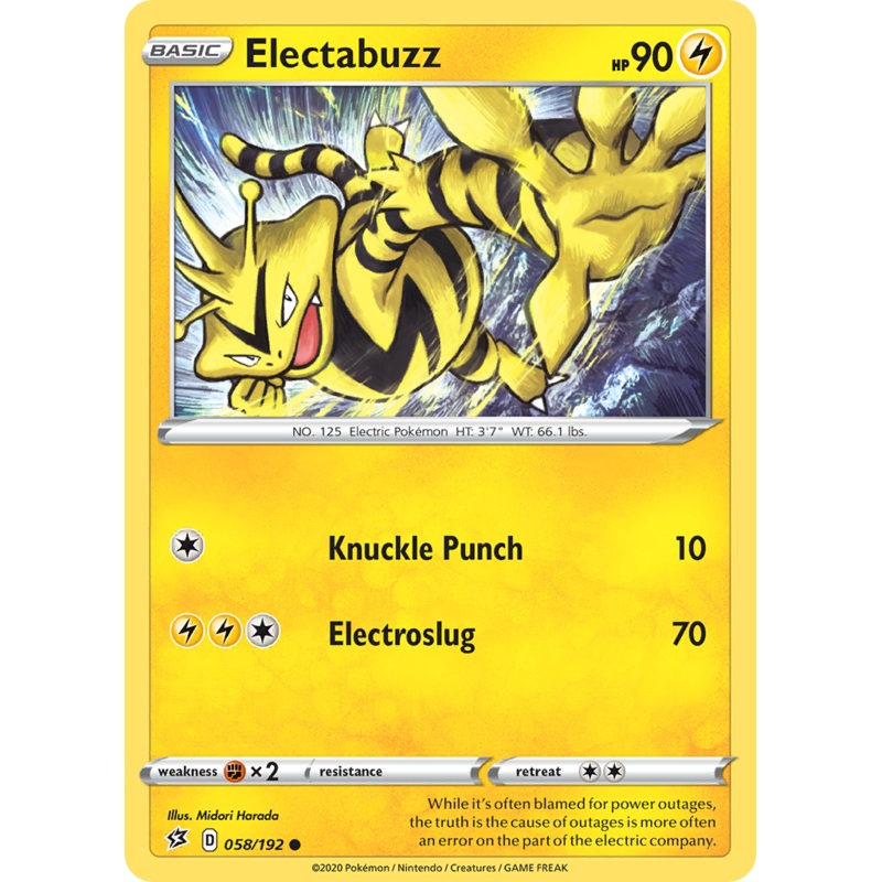 Electabuzz (058/192) [Sword & Shield: Rebel Clash]
