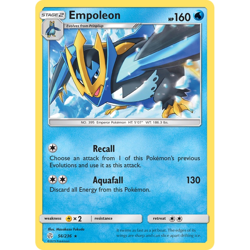 Empoleon (56/236) [Sun & Moon: Cosmic Eclipse]