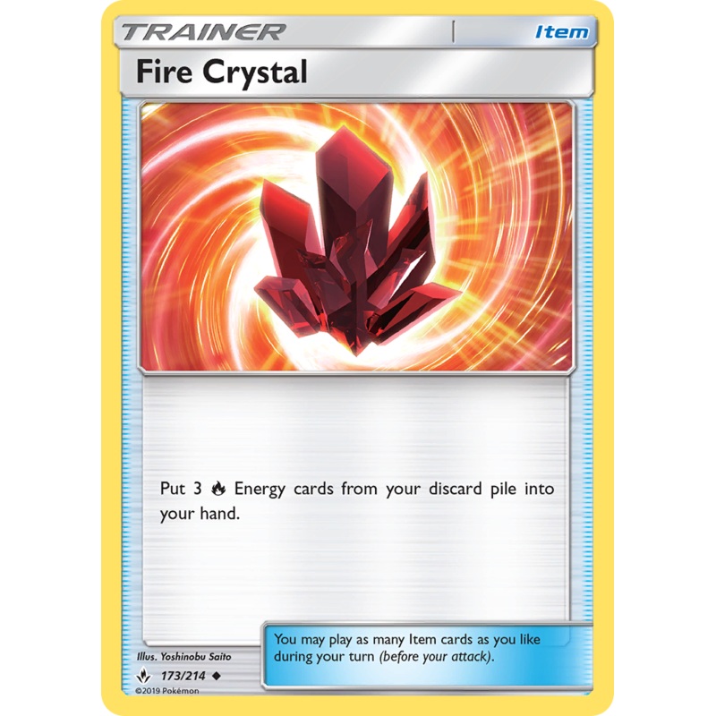 Fire Crystal (173/214) [Sun & Moon: Unbroken Bonds]