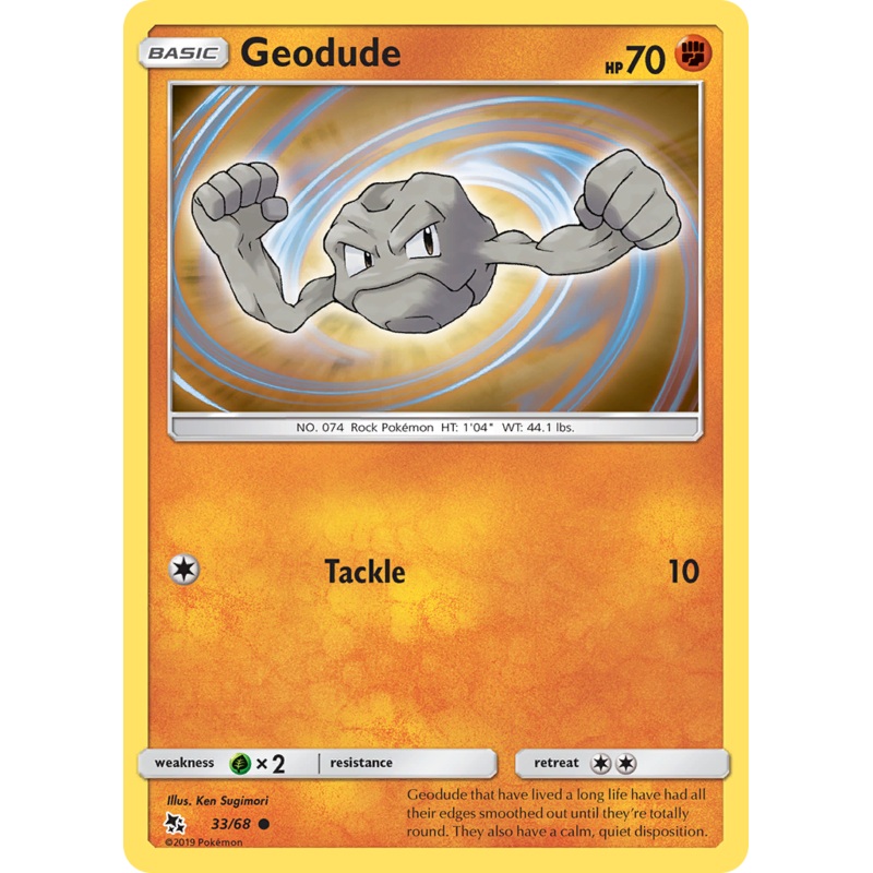 Geodude (33/68) [Sun & Moon: Hidden Fates]