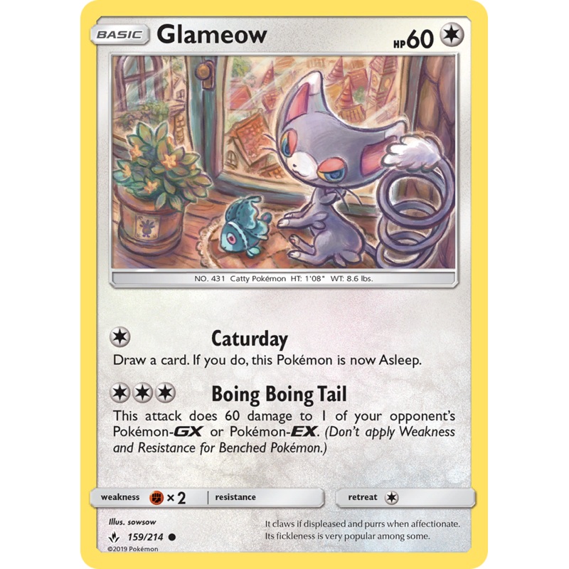Glameow (159/214) [Sun & Moon: Unbroken Bonds]