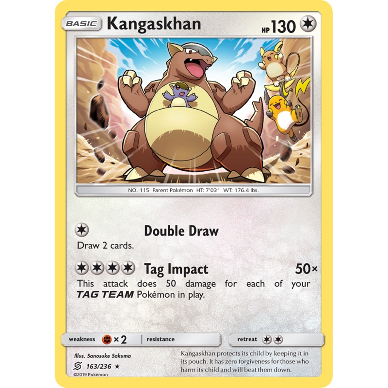 Kangaskhan (163/236) [Sun & Moon: Unified Minds]