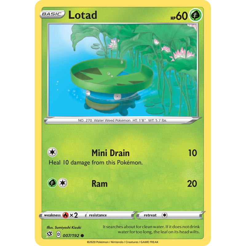 Lotad (007/192) [Sword & Shield: Rebel Clash]