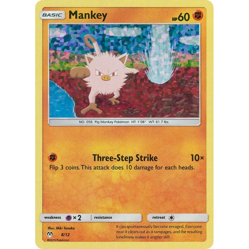 Mankey (8/12) [McDonald's Promos: 2019 Collection]