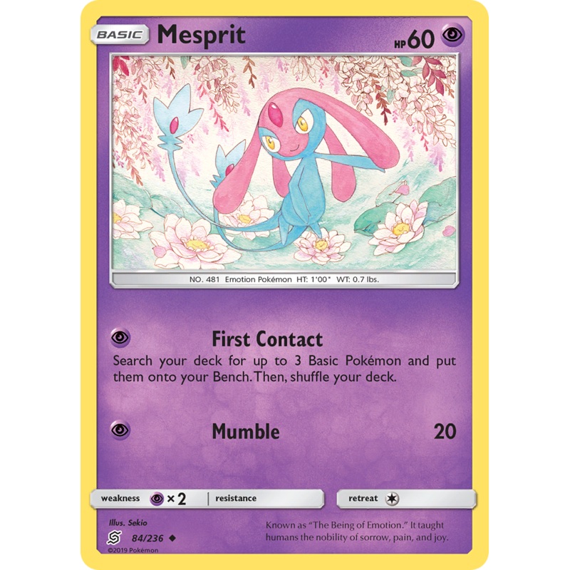 Mesprit (84/236) [Sun & Moon: Unified Minds]