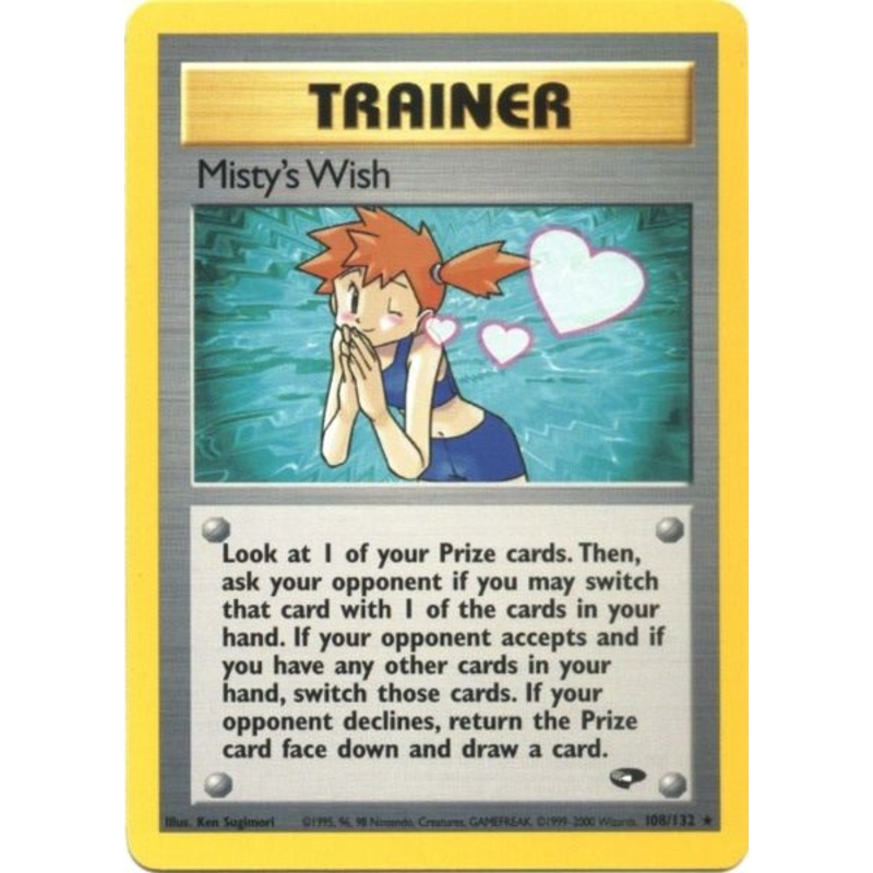 Misty's Wish (108/132) [Gym Challenge Unlimited]
