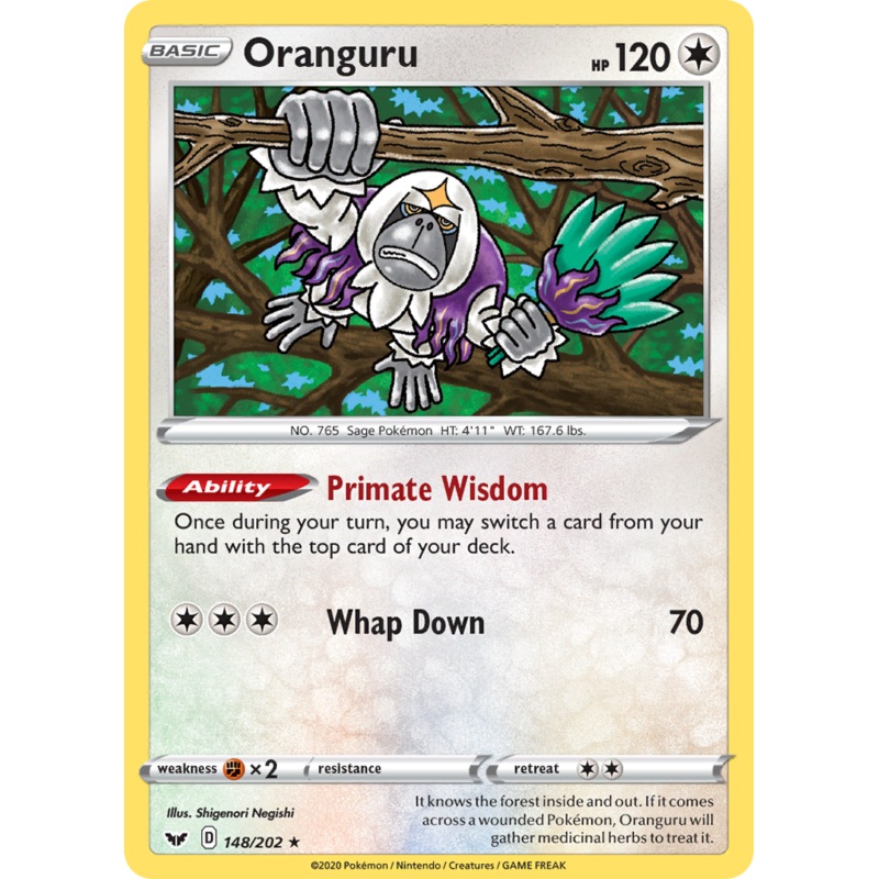 Oranguru (148/202) [Sword & Shield: Base Set]