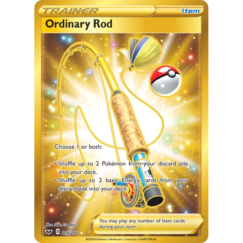 Ordinary Rod (215/202) [Sword & Shield: Base Set]