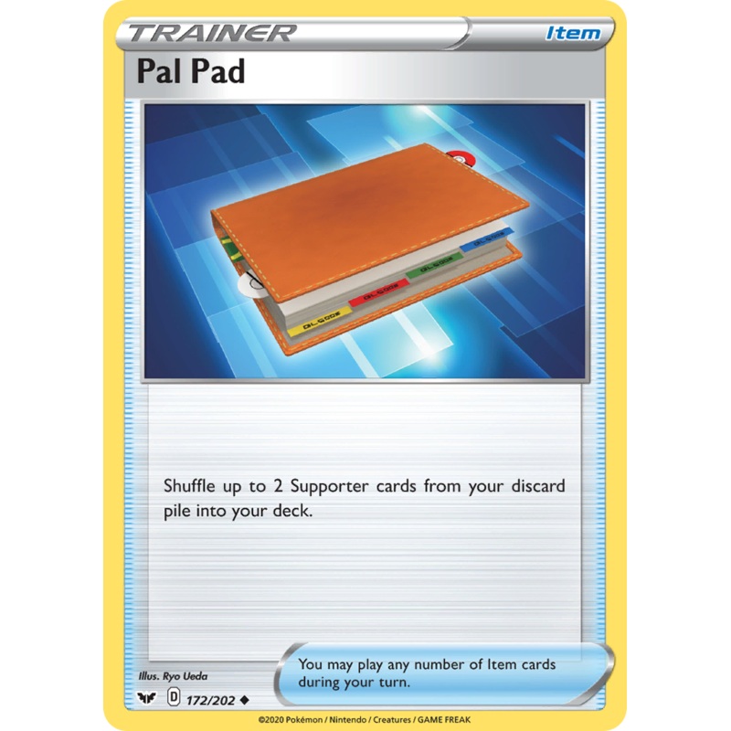 Pal Pad (172/202) [Sword & Shield: Base Set]