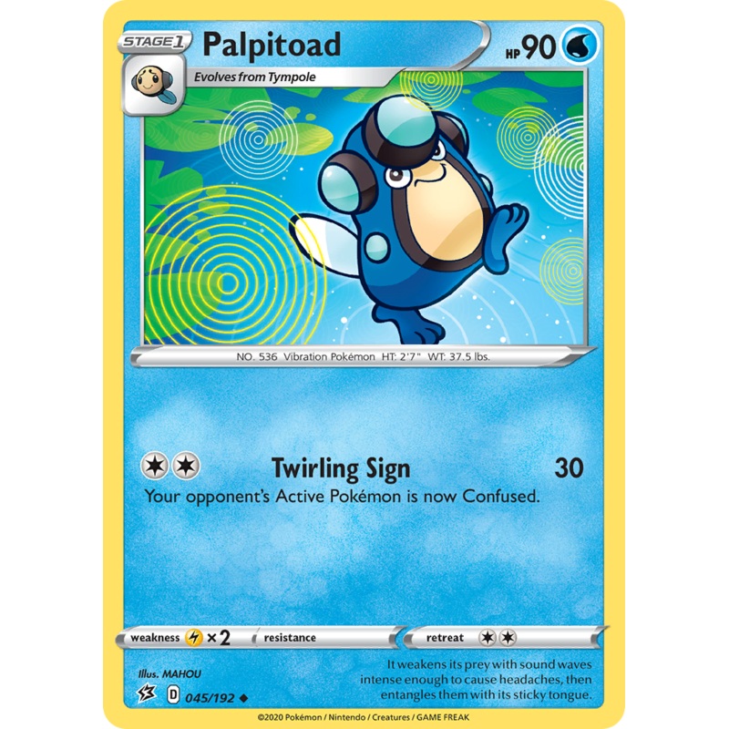 Palpitoad (045/192) [Sword & Shield: Rebel Clash]