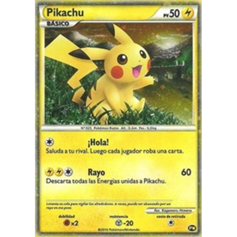 Pikachu (PW4) (Spanish) [Pikachu World Collection Promos]