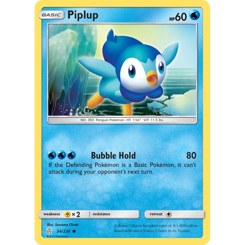 Piplup (54/236) [Sun & Moon: Cosmic Eclipse]