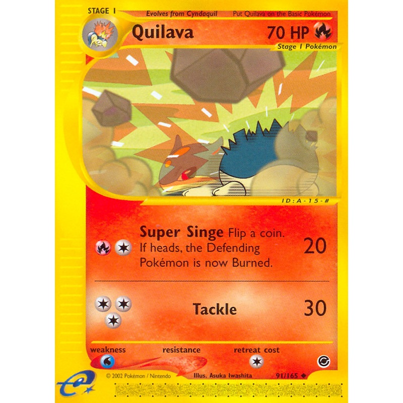 Quilava (91/165) [Expedition: Base Set]