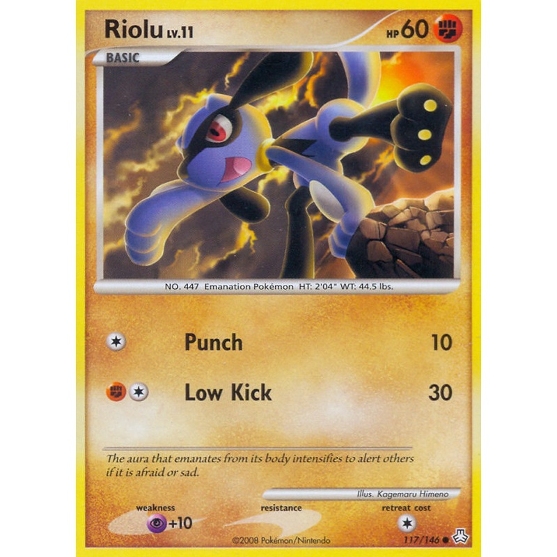 Riolu (117/146) [Diamond & Pearl: Legends Awakened]