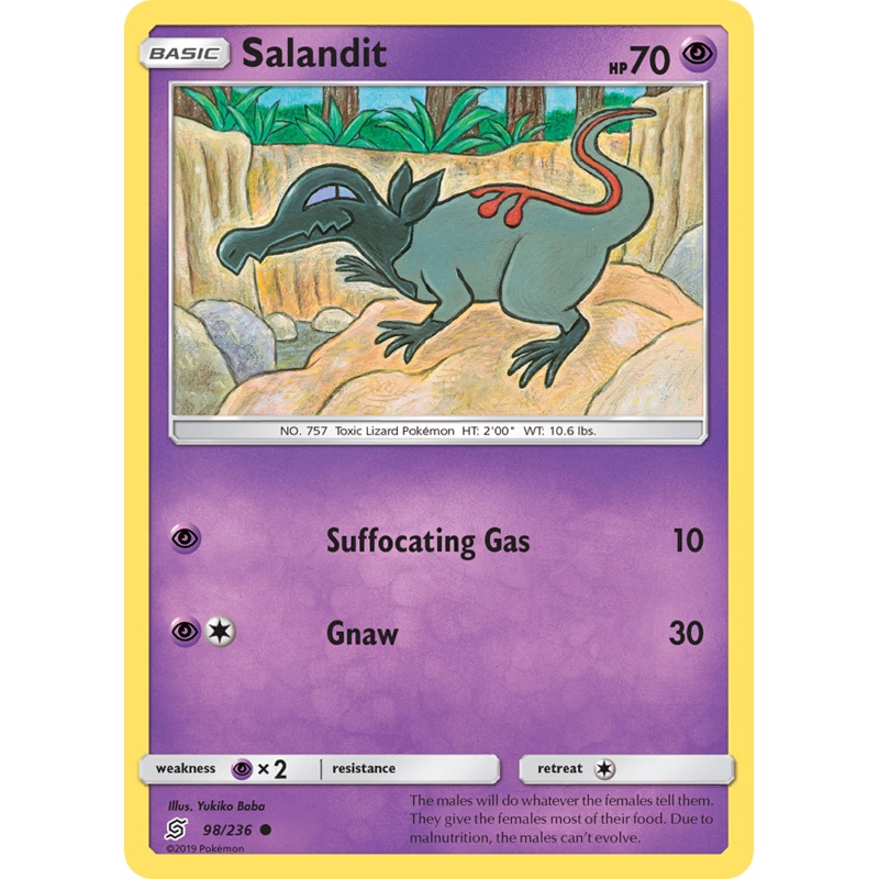 Salandit (98/236) [Sun & Moon: Unified Minds]