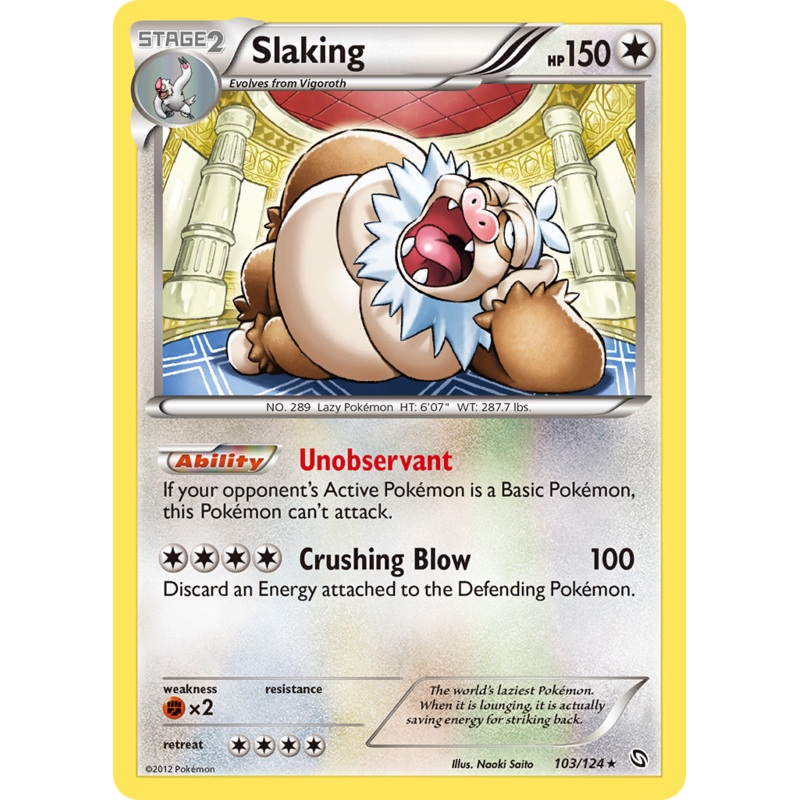 Slaking (103/124) [Black & White: Dragons Exalted]