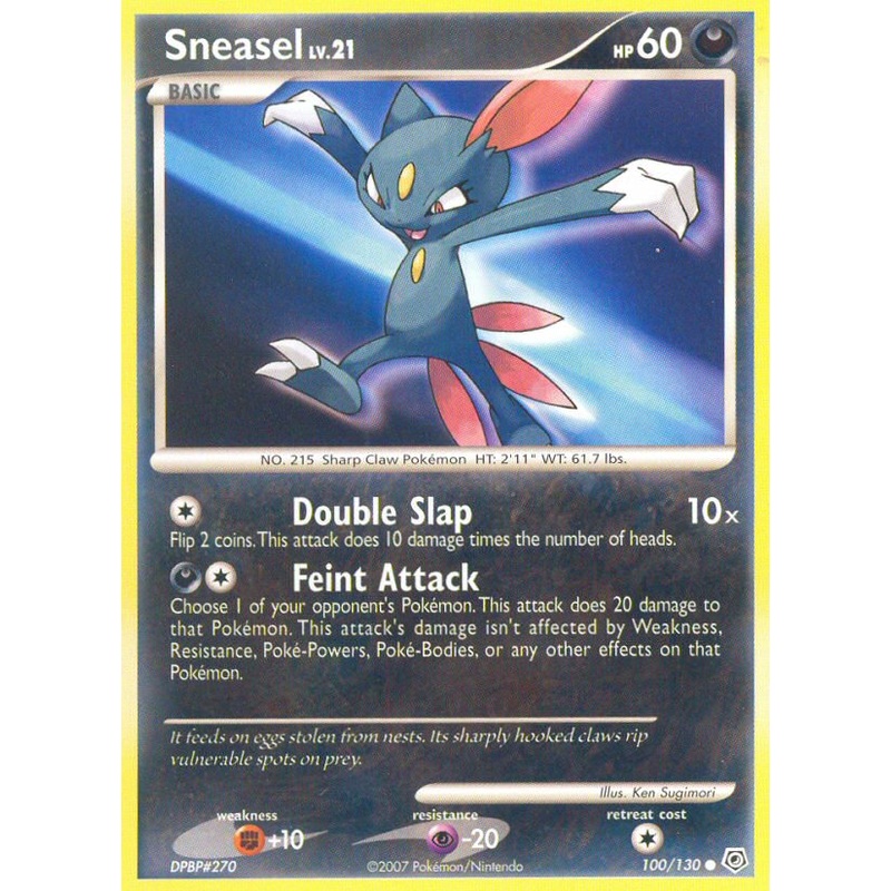Sneasel (100/130) [Diamond & Pearl: Base Set]
