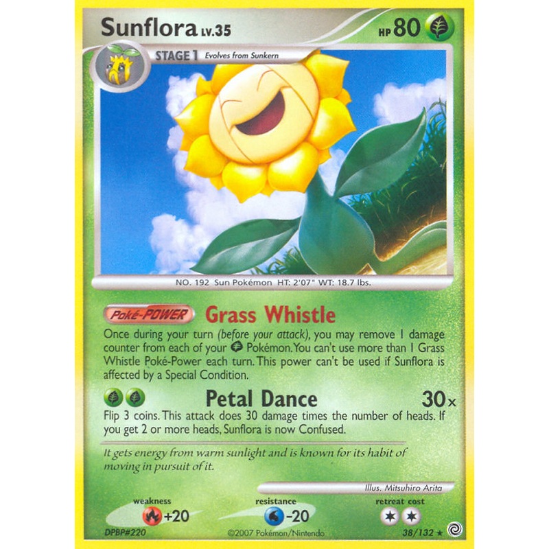 Sunflora (38/132) [Diamond & Pearl: Secret Wonders]