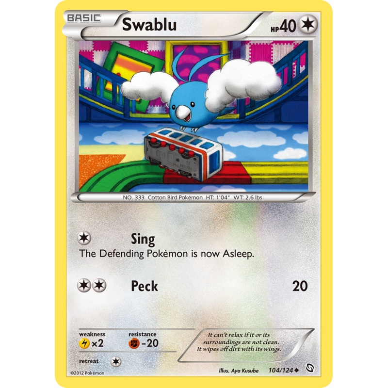 Swablu (104/124) [Black & White: Dragons Exalted]