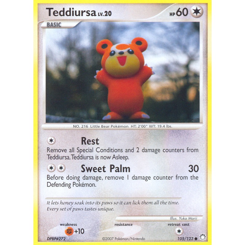 Teddiursa (105/123) [Diamond & Pearl: Mysterious Treasures]