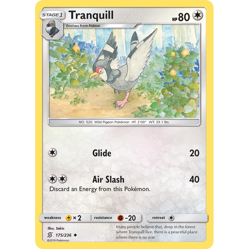 Tranquill (175/236) [Sun & Moon: Unified Minds]