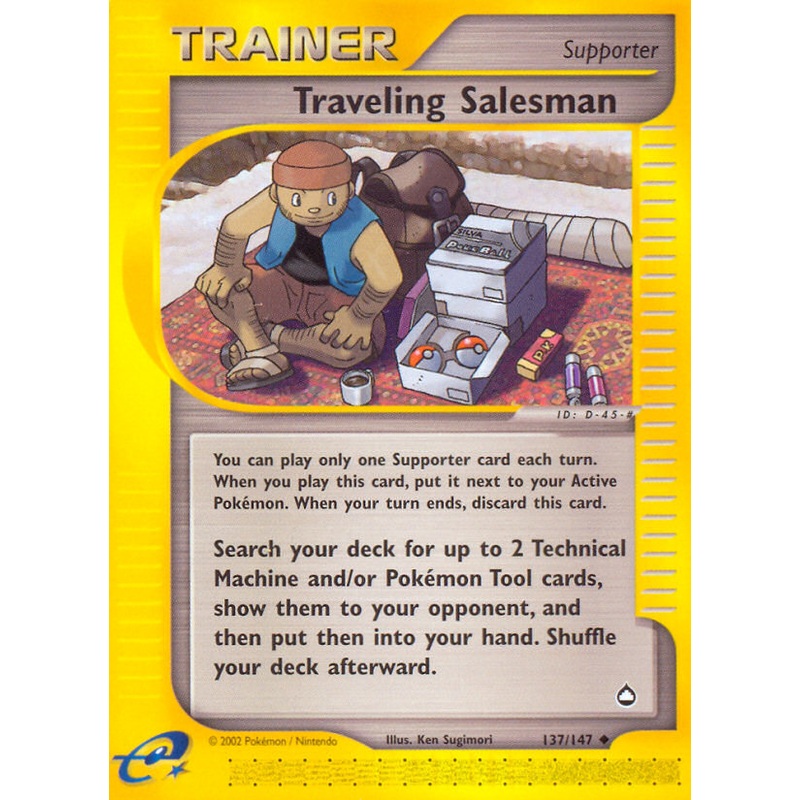 Traveling Salesman (137/147) [Aquapolis]