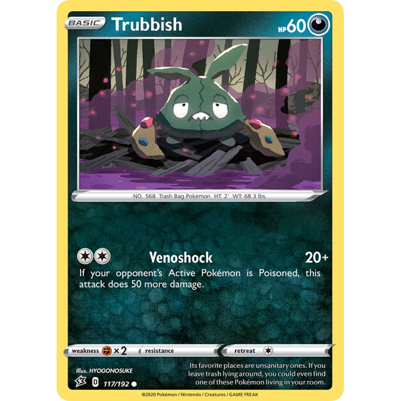 Trubbish (117/192) [Sword & Shield: Rebel Clash]