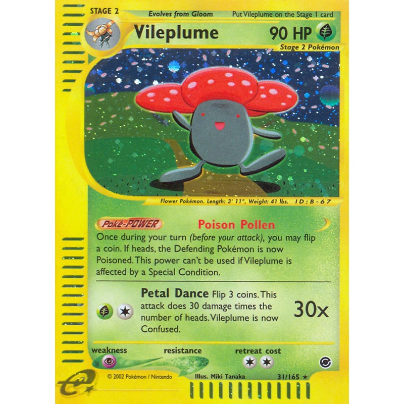 Vileplume (31/165) [Expedition: Base Set]