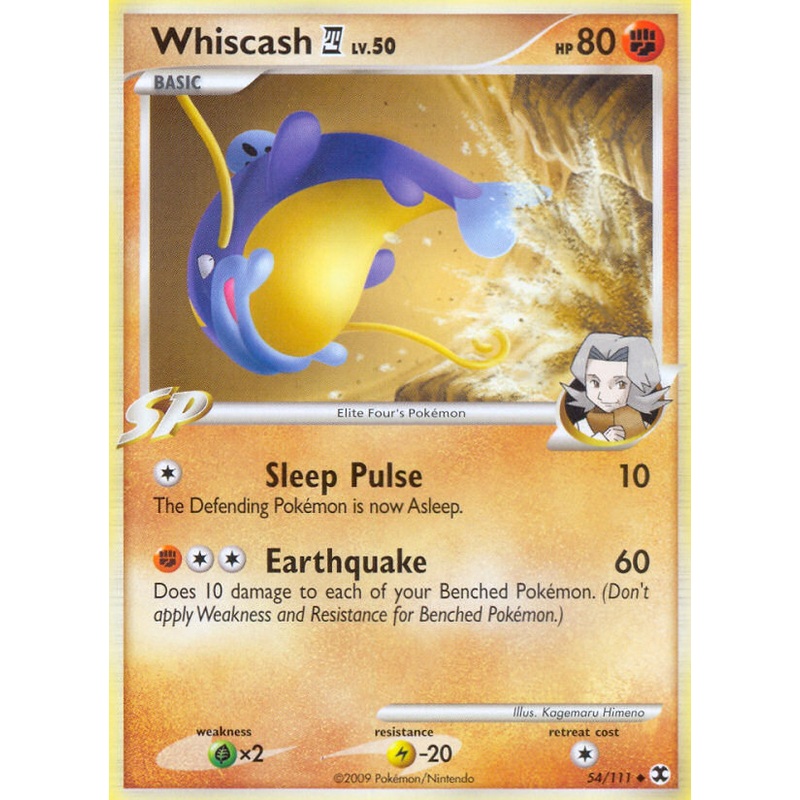 Whiscash (54/111) [Platinum: Rising Rivals]