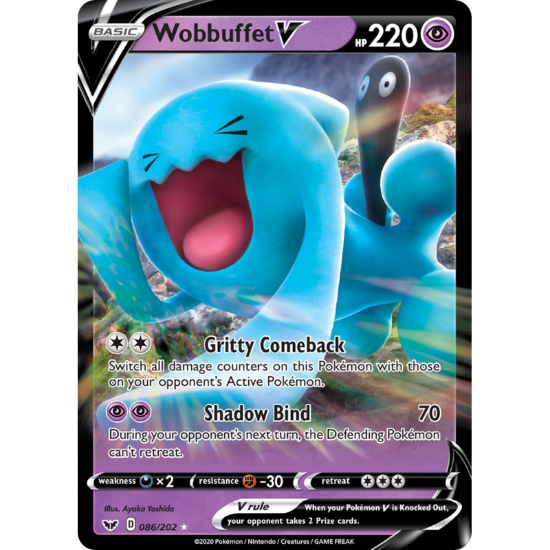 Wobbuffet V (086/202) [Sword & Shield: Base Set]
