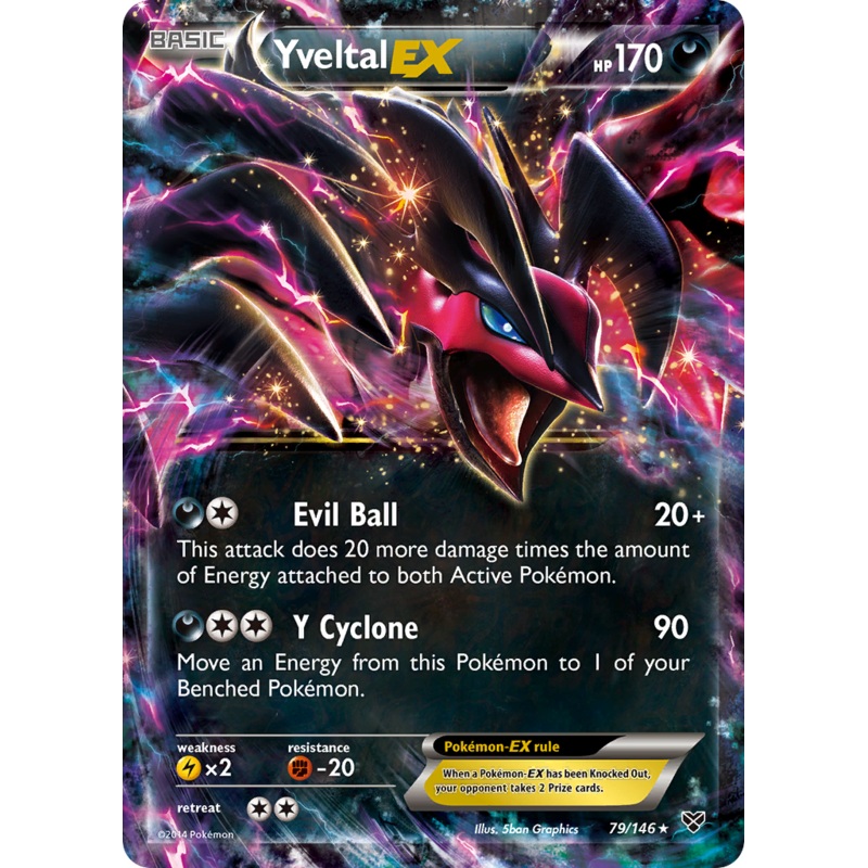 Yveltal EX (79/146) [XY: Base Set]