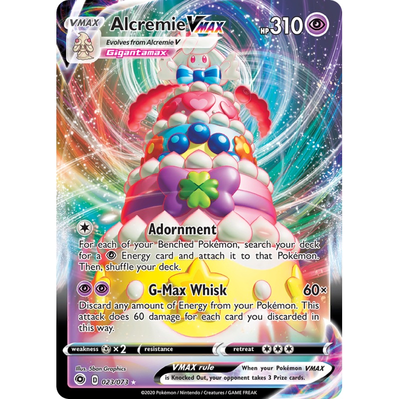 Alcremie VMAX (023/073) [Sword & Shield: Champion's Path]