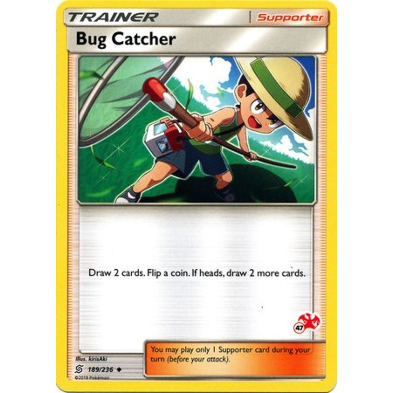 Bug Catcher (189/236) (Charizard Stamp #47) [Battle Academy 2020]