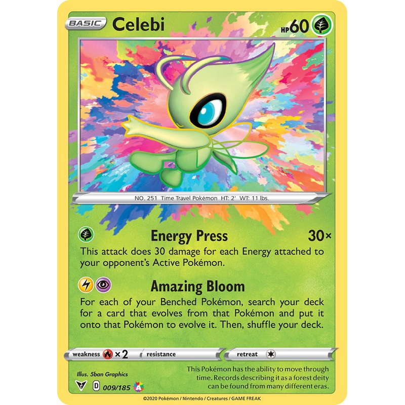 Celebi (009/185) [Sword & Shield: Vivid Voltage]