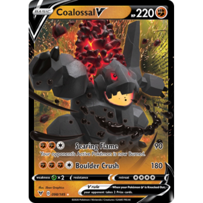Coalossal V (098/185) [Sword & Shield: Vivid Voltage]